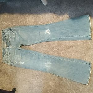 Skinny flare AE jeans